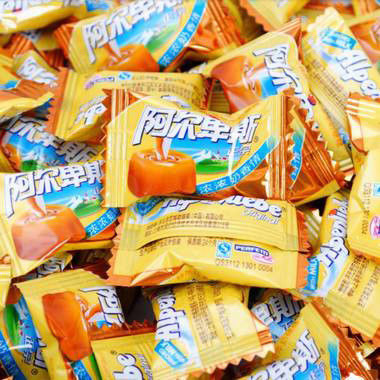 เครื่องบรรจุหมอนแนวนอน Candy Hard ขนาดเล็ก